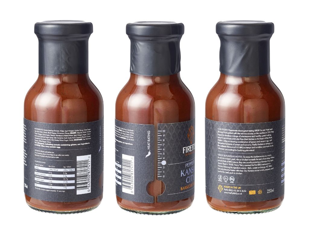 Peppery Kansas BBQ Sauce 250ML X 12 Per Case