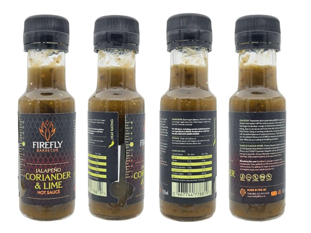 Jalapeno Coriander & Lime 100ML X 6 Per Case