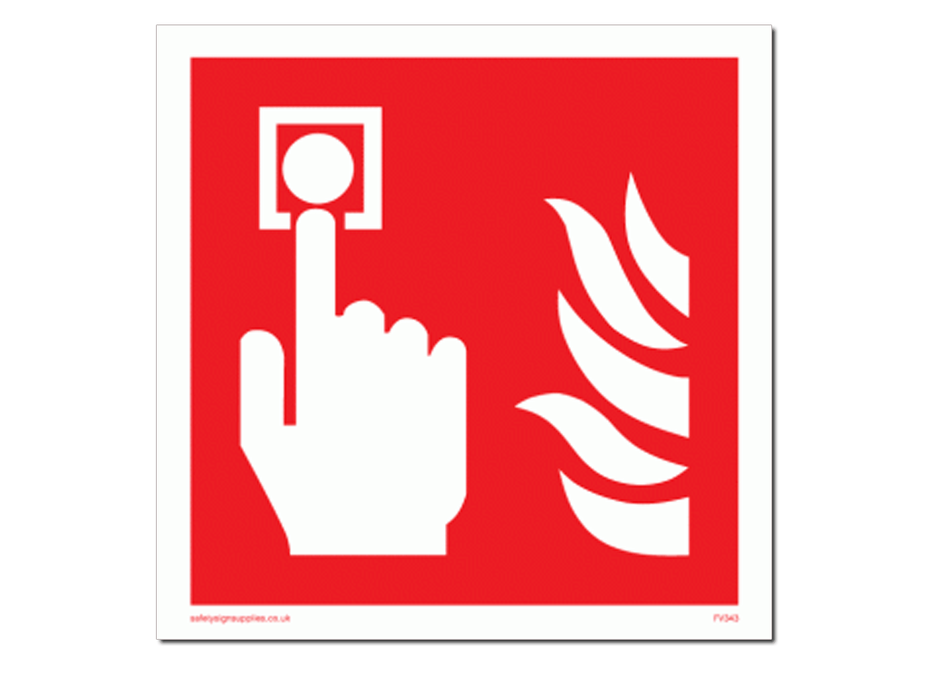 Fire Alarm S10 Wall Sticker