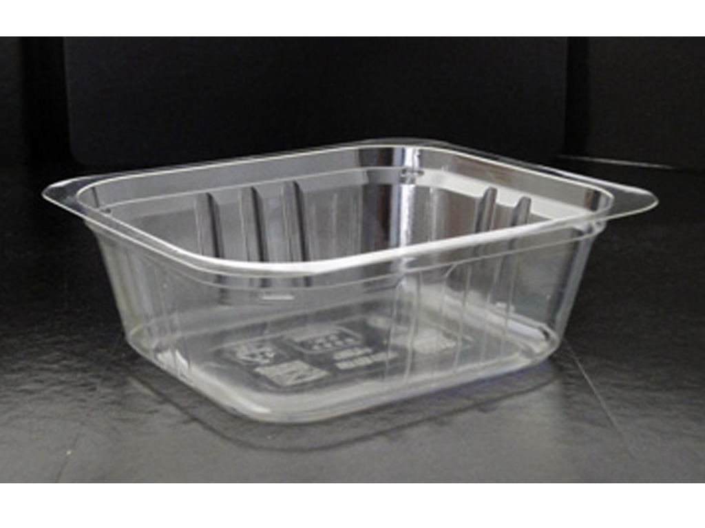 APET CLEAR TRAY 137 X 120 X 45 600/CASE