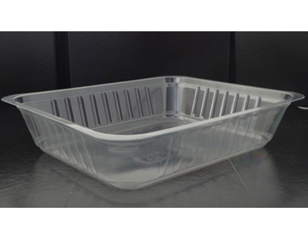 APET CLEAR TRAY 230 X 190 X 50 400/CASE