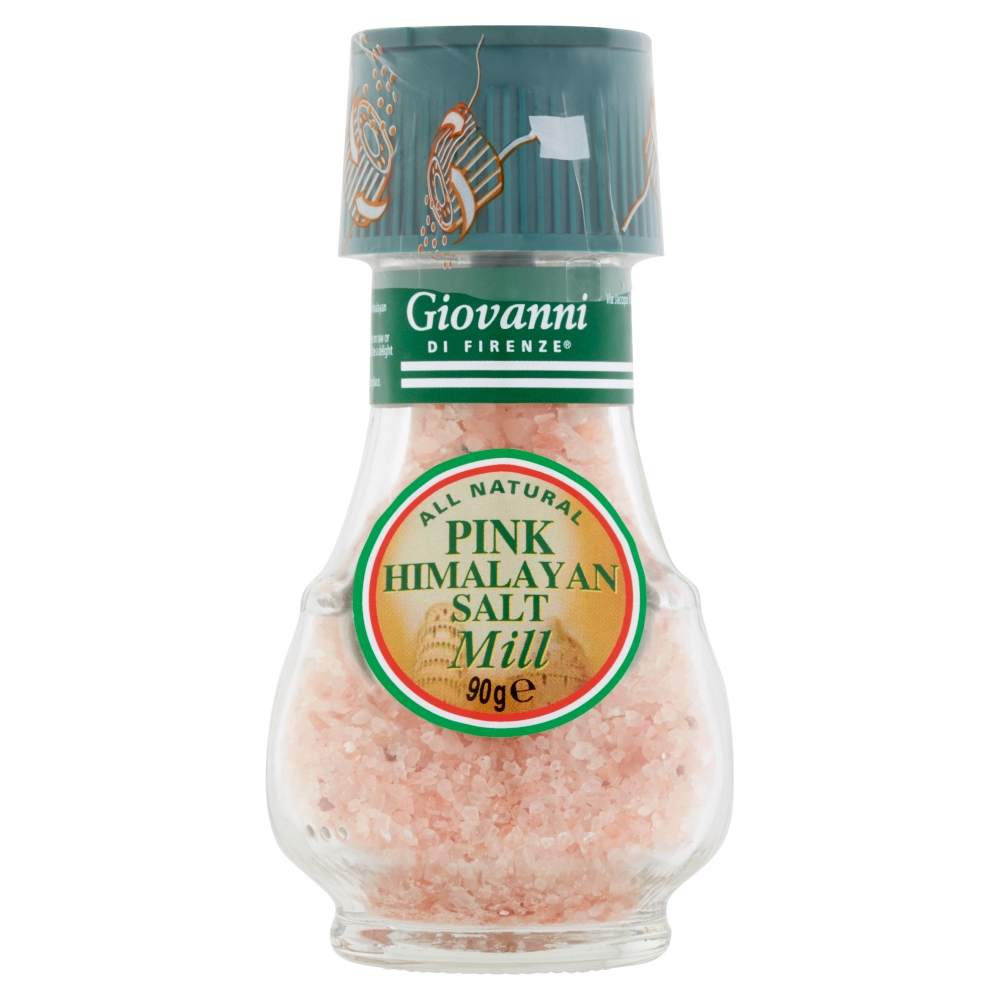 Pink Himalayan Salt 90G Grinders 6 Per Pack
