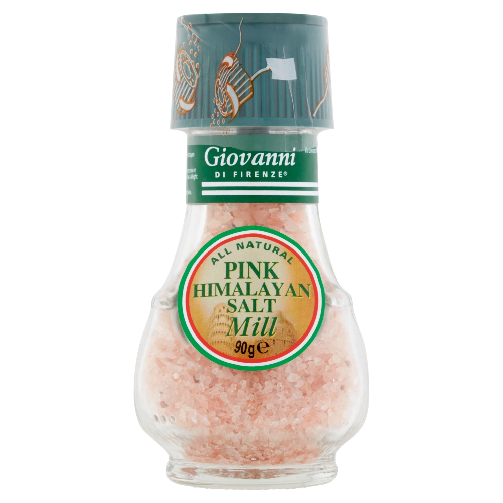 PINK HIMALAYAN SALT 90G GRINDERS 6 PER PACK