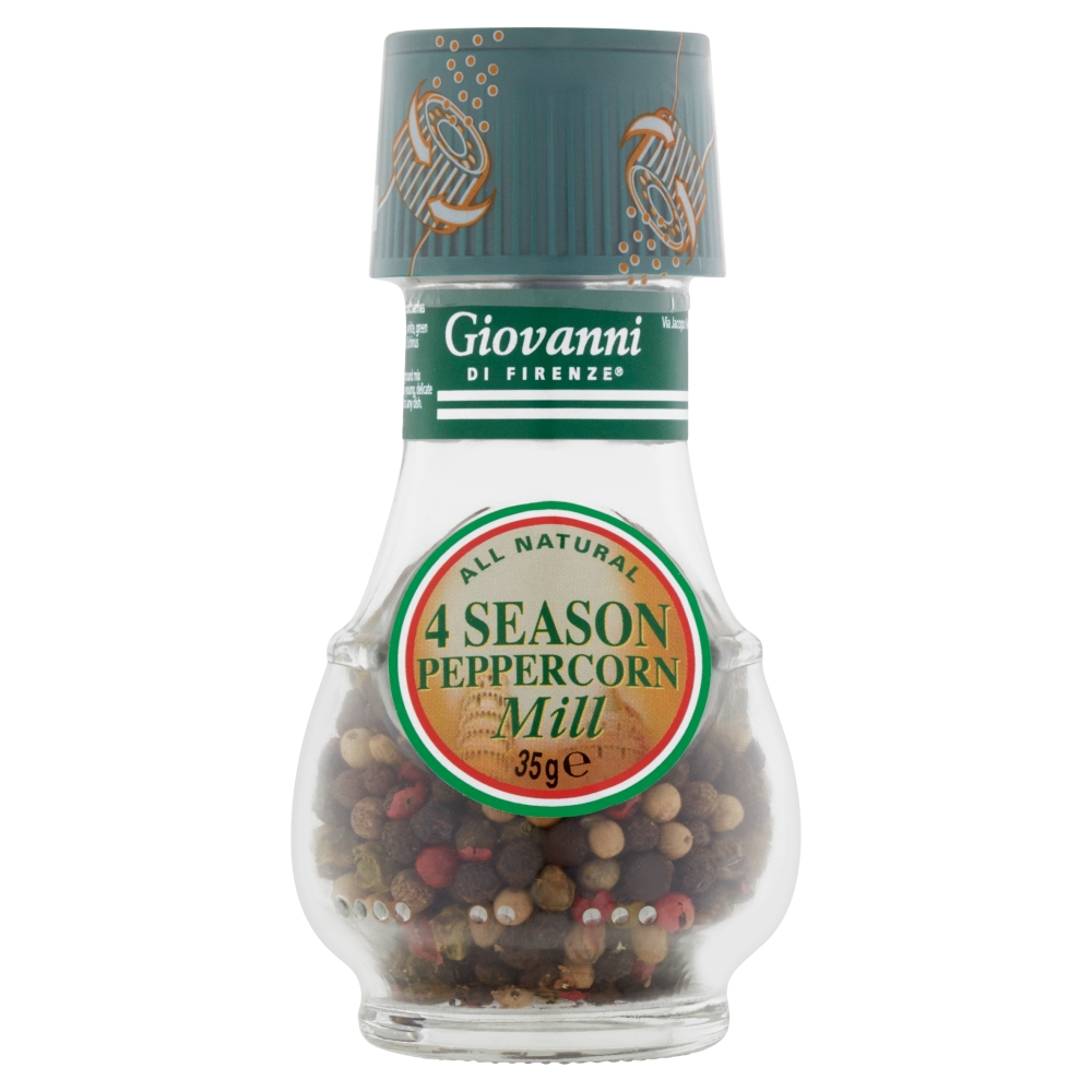 4 Season Peppercorns Grinders 6 Per Pack