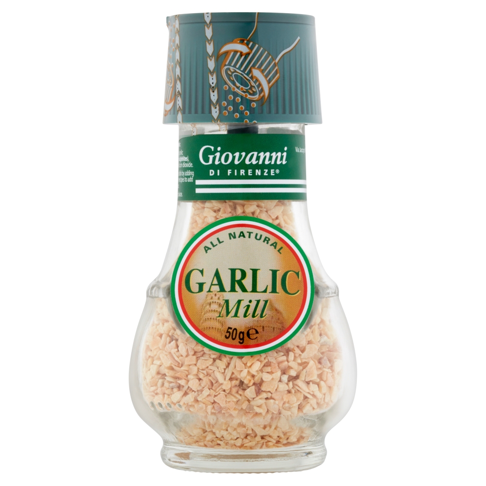 GARLIC MILL 50G GRINDERS 6 PER PACK