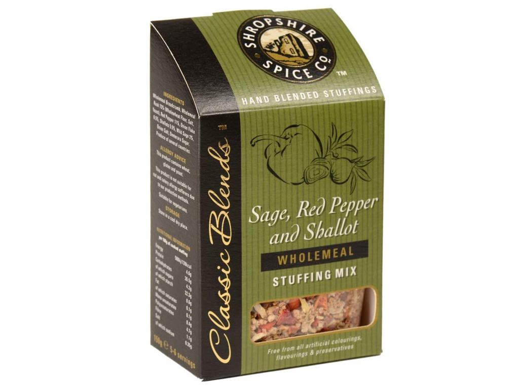 SAGE, RED PEPPER& SHALLOT RETAIL PACK - 6 X 150G