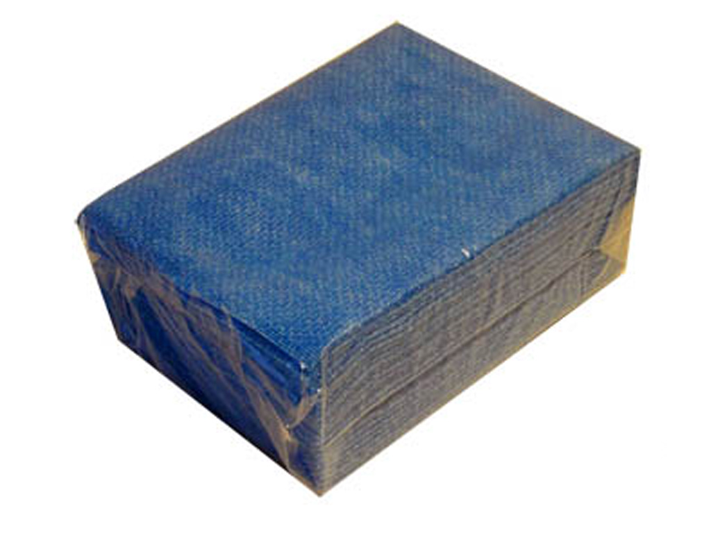 Heavy Duty Cleaning Cloth Blue Anti Bacterial 25/PK