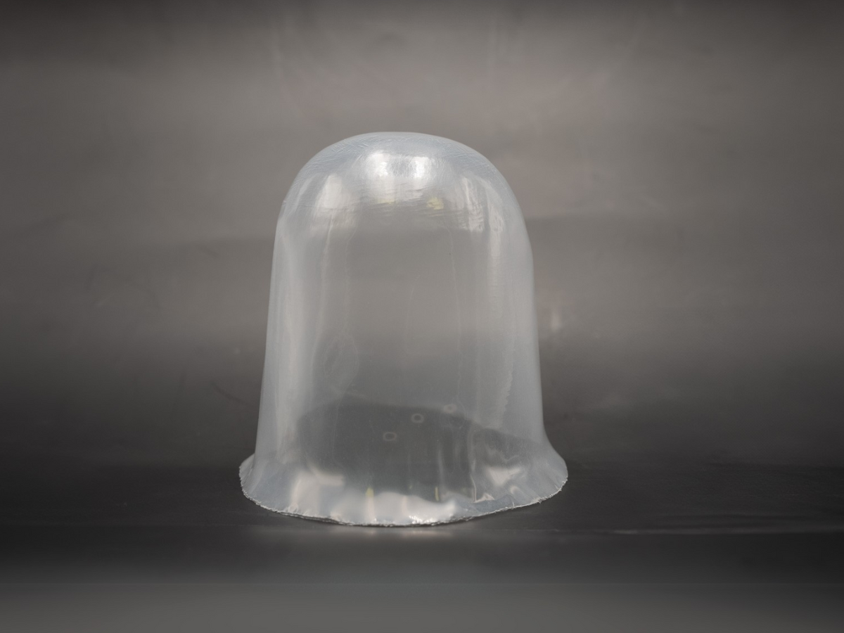 LARGE GAMMON SHANK CAP 280MU CLEAR 3600/BOX