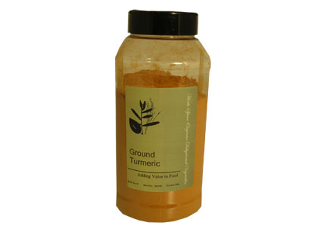 GROUND TURMERIC 450G CATERING SHAKER JAR