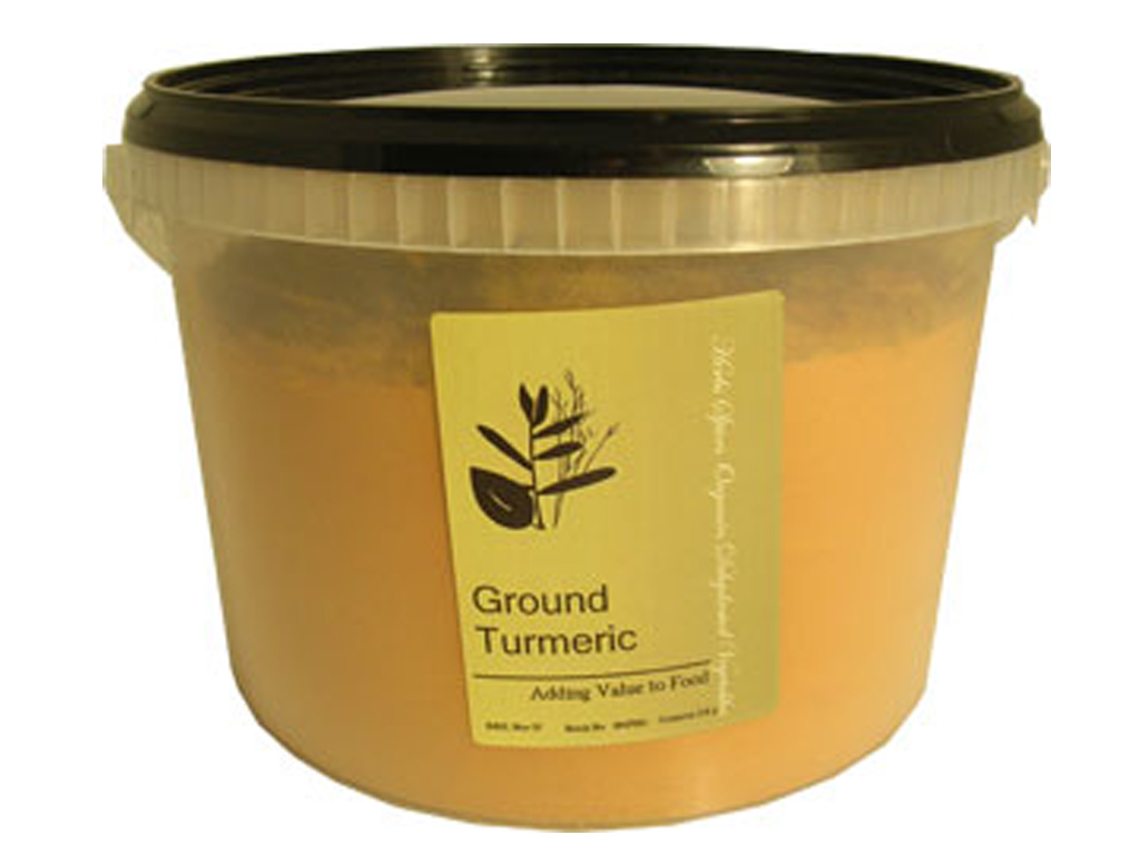 Ground Turmeric 2.0 Kg Clear Pail