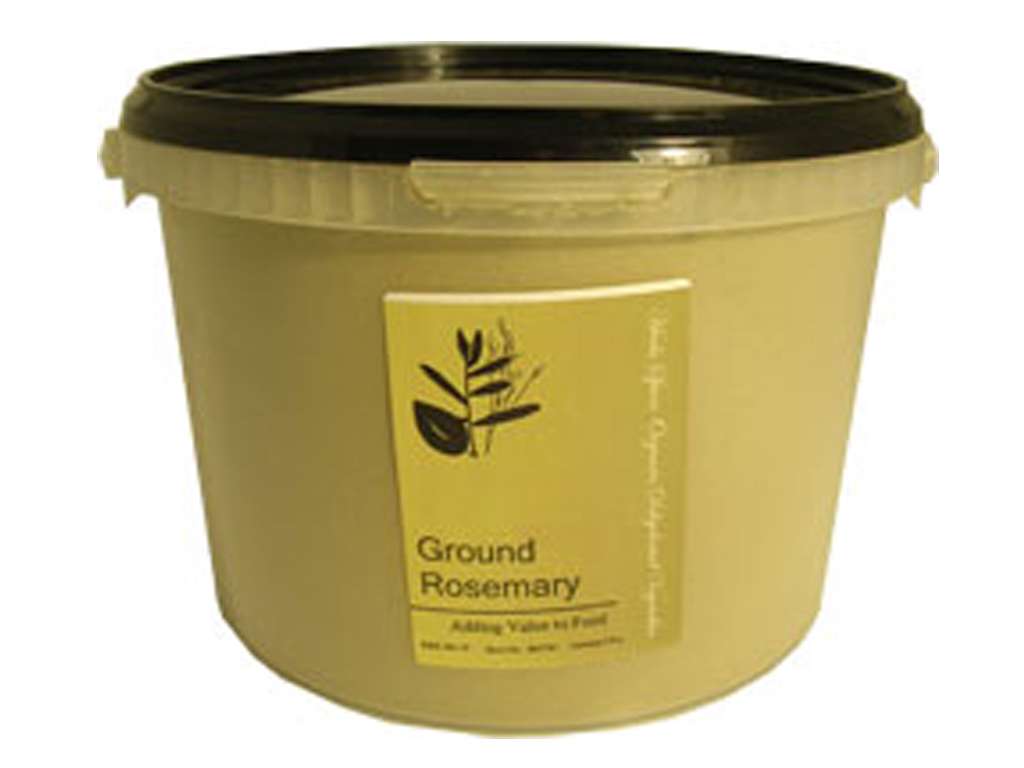 Ground Rosemary 1.0 Kg Clear Pail