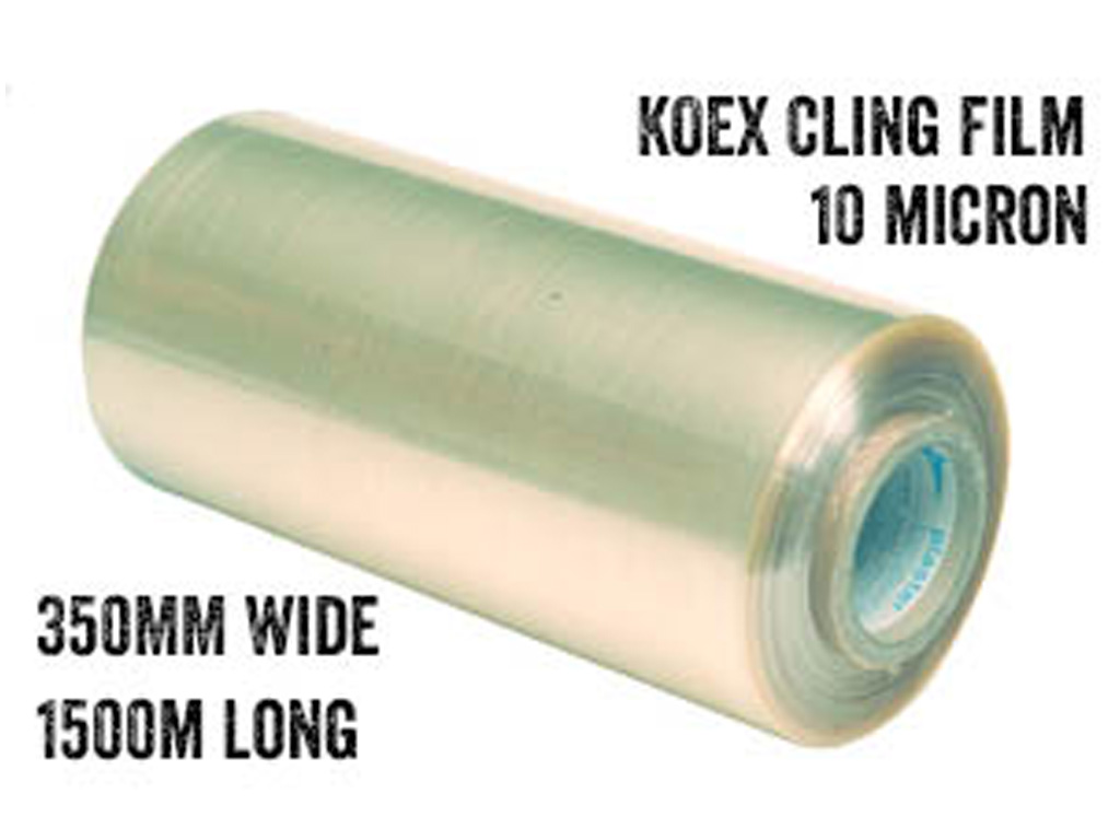 CLING FILM KOEX 350MM x 1500M 10 MICRON