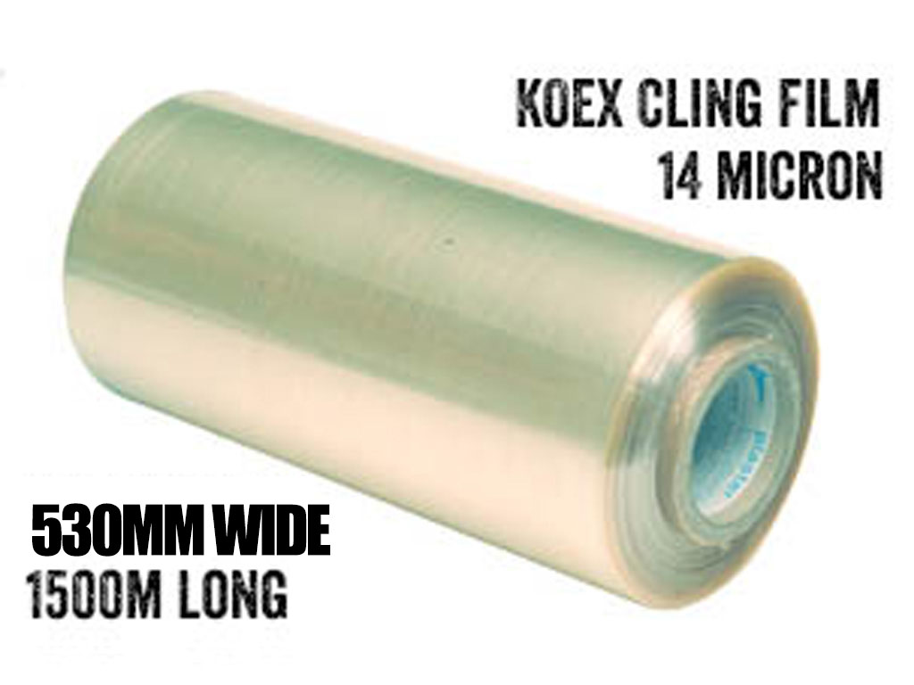 Cling Film Koex 530MM X 1500M 14 Micron