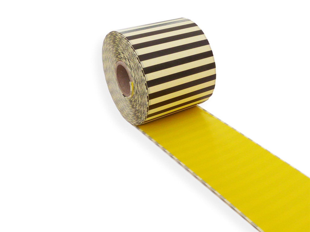 BRIGHT YELLOW LABEL 62MM X 30M