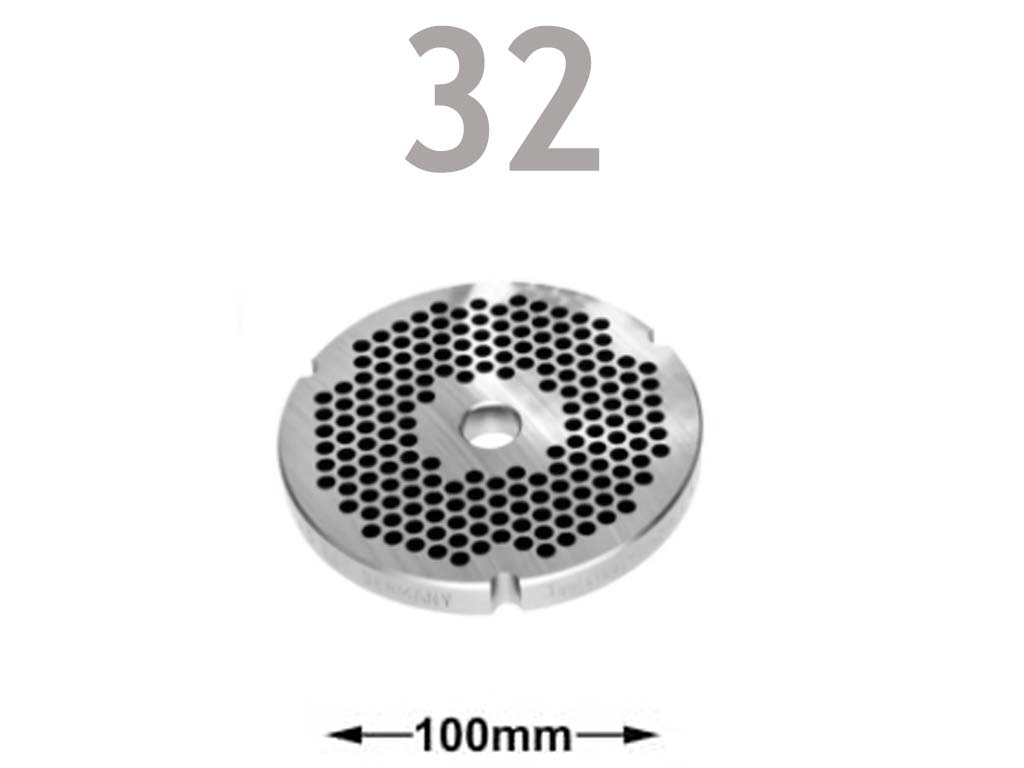 32 Mincer Plate 3MM Double Sided L&W