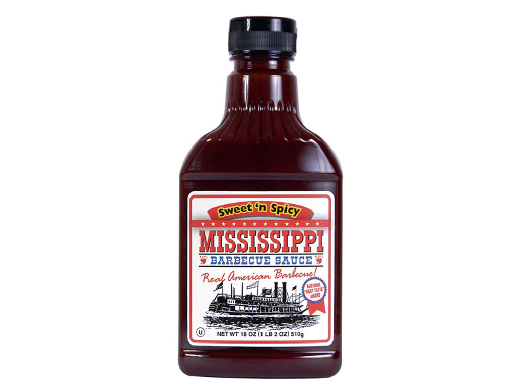 MISSISSIPPI BBQ SAUCE - SWEET N SPICY 510G 6/CASE