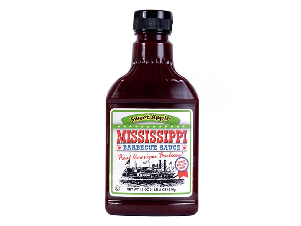 MISSISSIPPI BBQ SAUCE SWEET APPLE 510G - 6/CASE