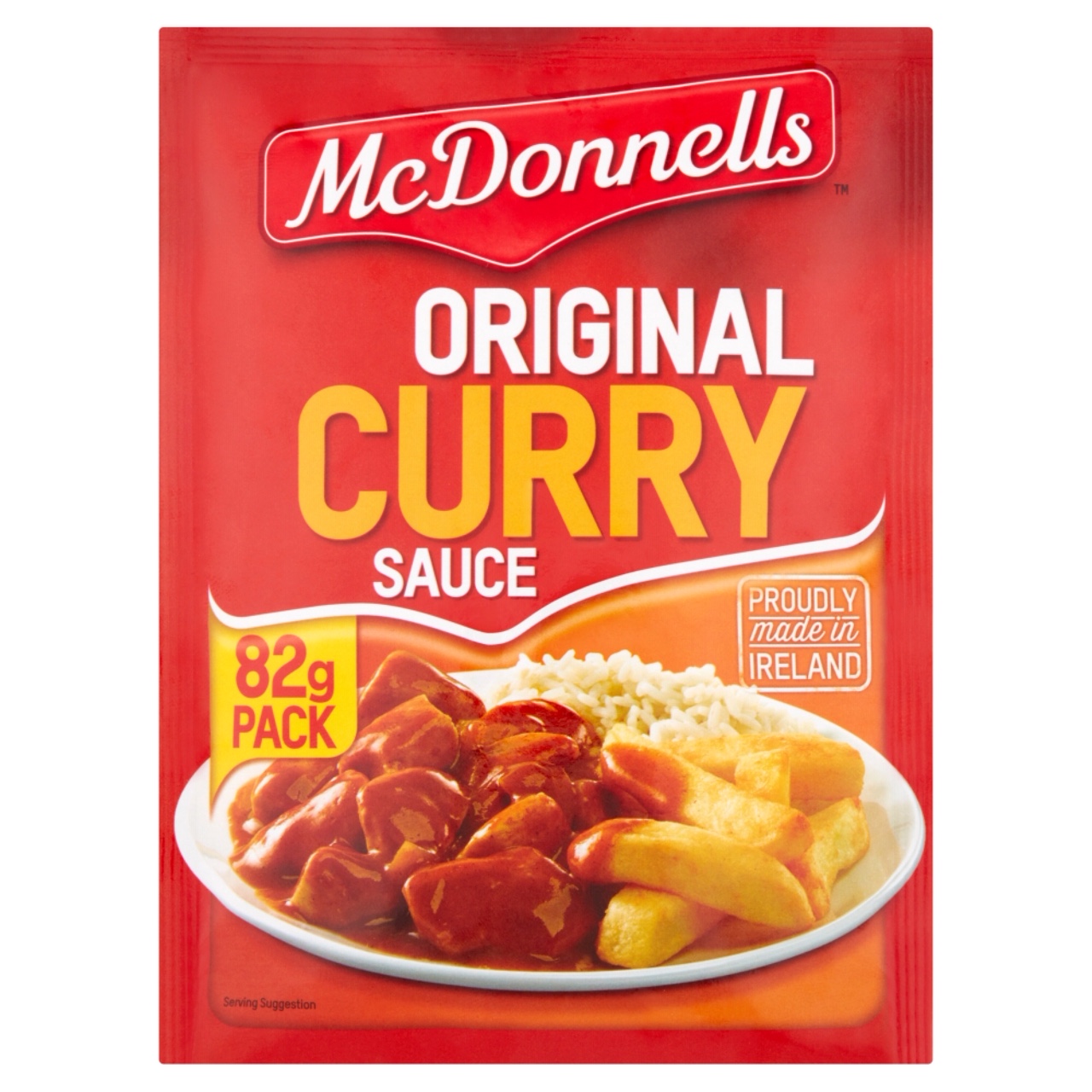 MCDONNELLS ORIGINAL CURRY SAUCE 12 X 82G SACHETS