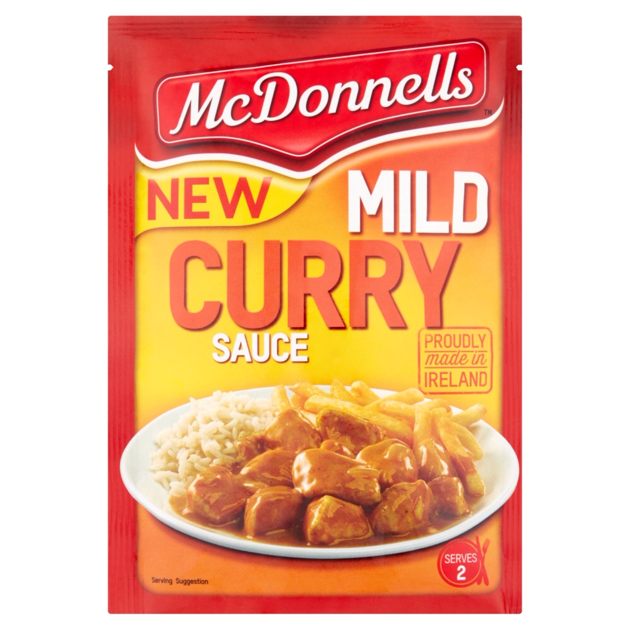 Mcdonnells Mild Curry Sauce 12 X 50G Sachets