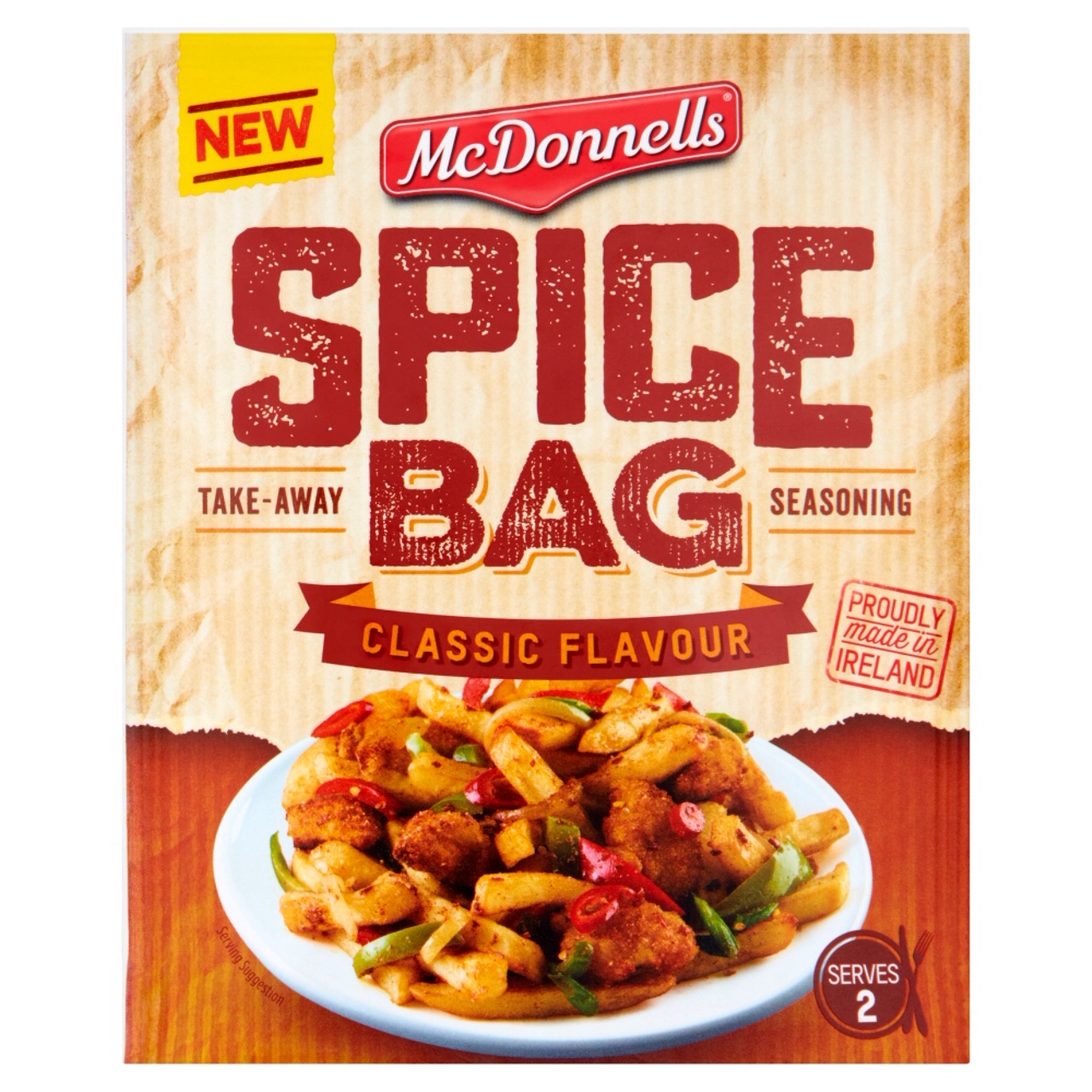 MCDONNELLS SPICE BAG ORIGINAL 12 X 40G SACHETS