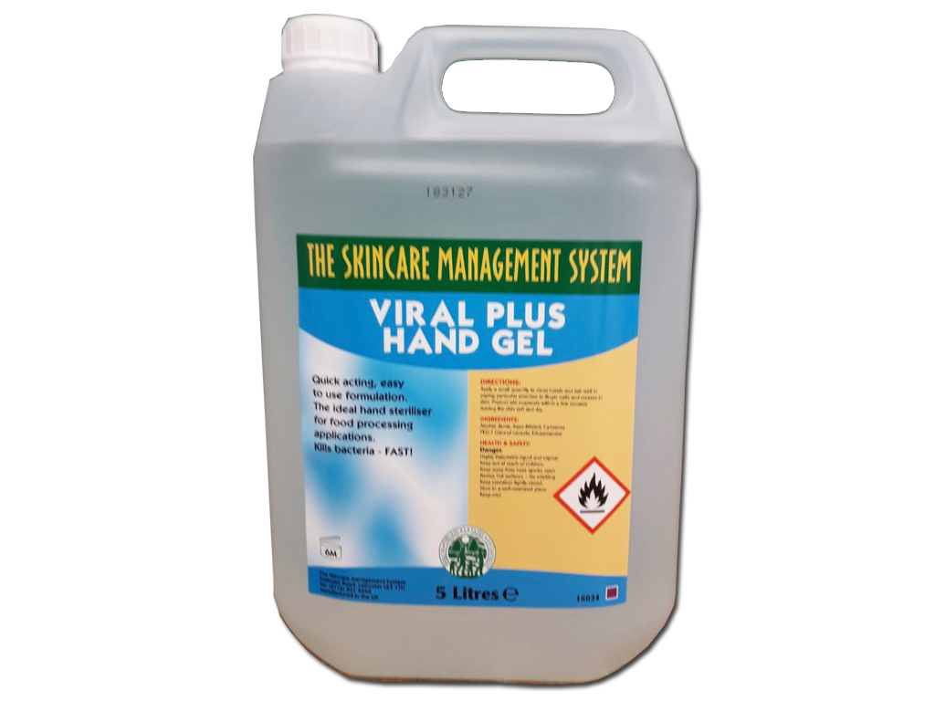 Viral Plus Hand Sanitiser Gel 5L