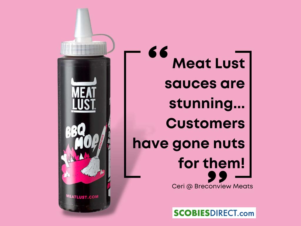 Meat Lust BBQ Mop Sauce 6 Per Case