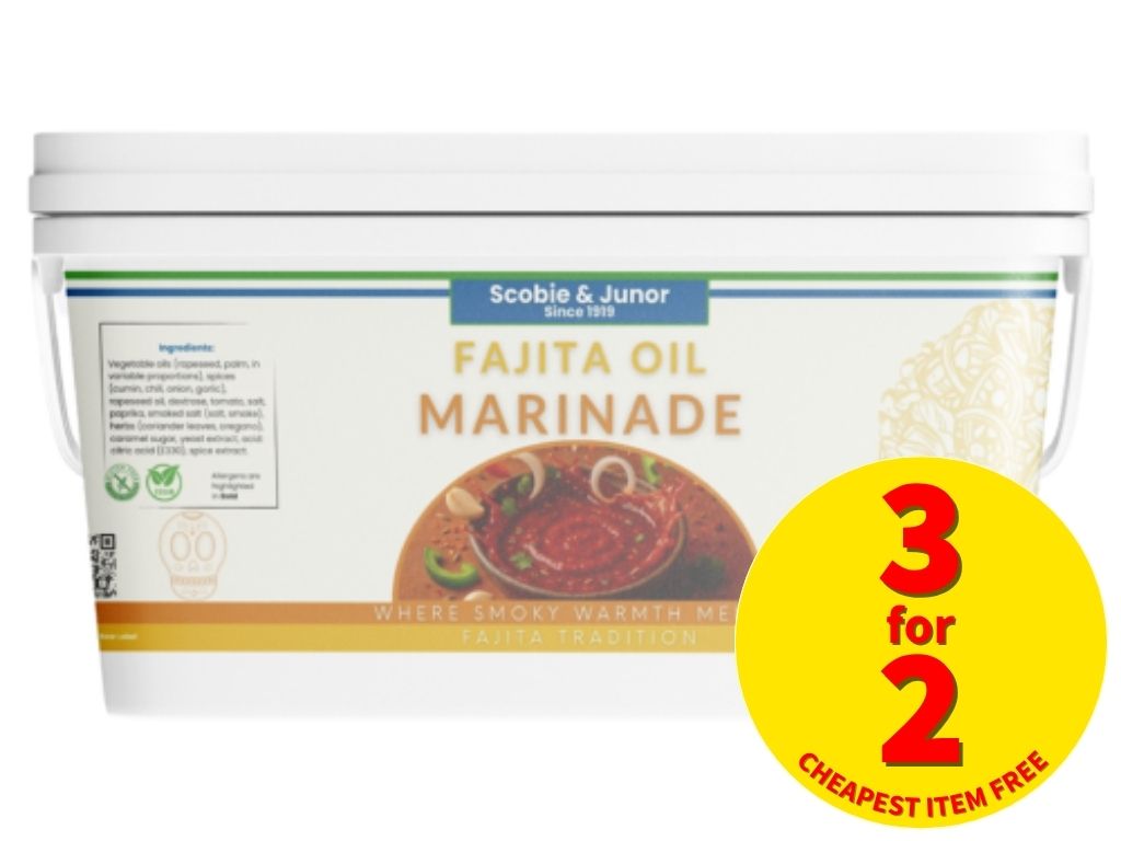 MEXICAN FAJITA OIL MARINADE 3KG PAIL