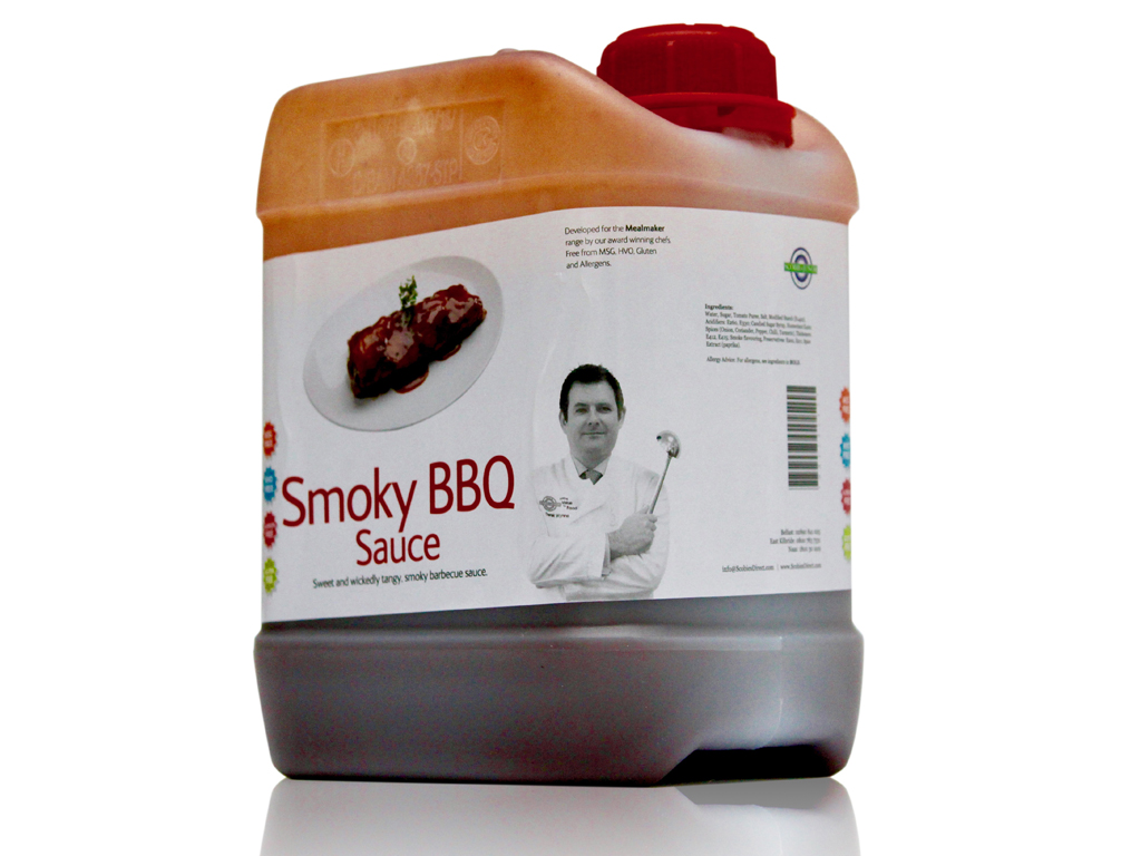 SMOKY BBQ SAUCE 2.3KG BOTTLE