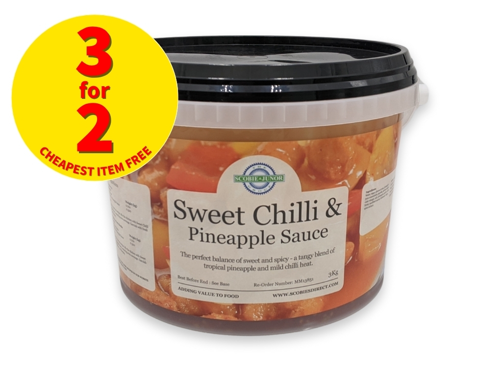 SWEET CHILLI & PINEAPPLE SAUCE 3KG PAIL