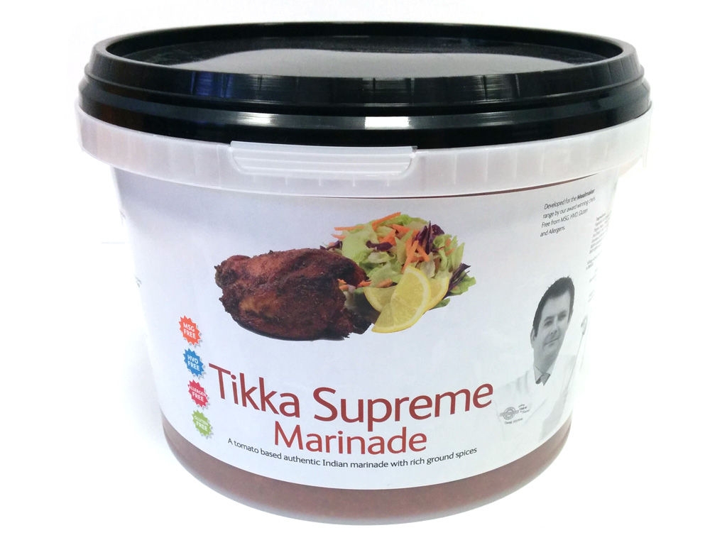 TIKKA SUPREME MARINADE 3KG PAIL