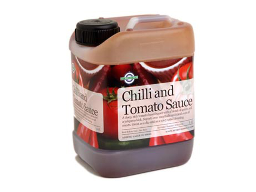 Chilli & Tomato Sauce 2.5KG Bottle