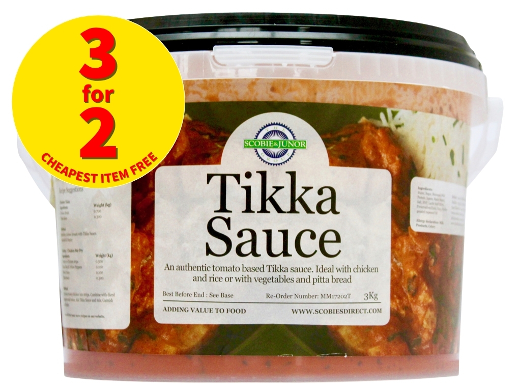 TIKKA CURRY SAUCE 3KG PAIL