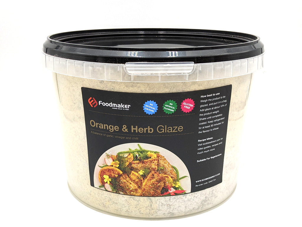 ORANGE & HERB GLAZE 2.5KG SACHET