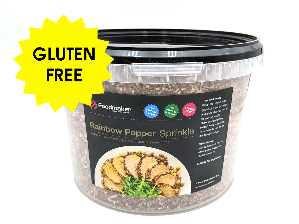 Rainbow Pepper Sprinkle 2.5 Kg Pail