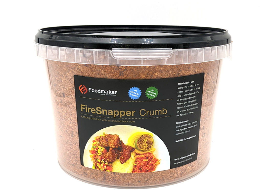 FIRESNAPPER CRUMB 2.5KG PAIL