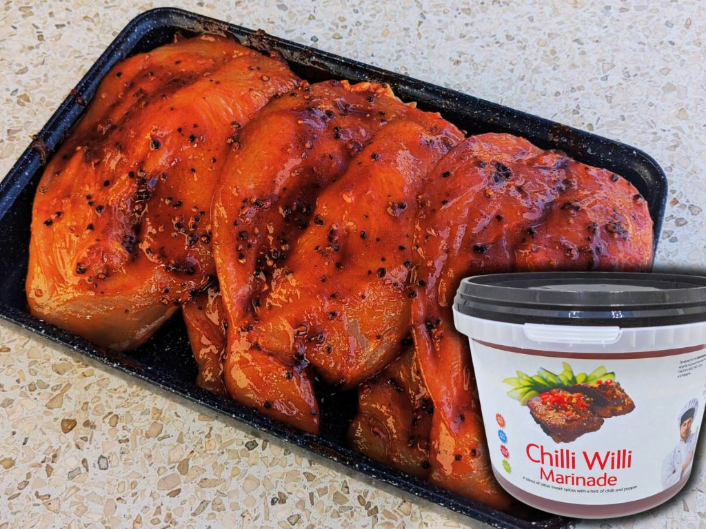 Chilli Willi Marinade 3KG Pail