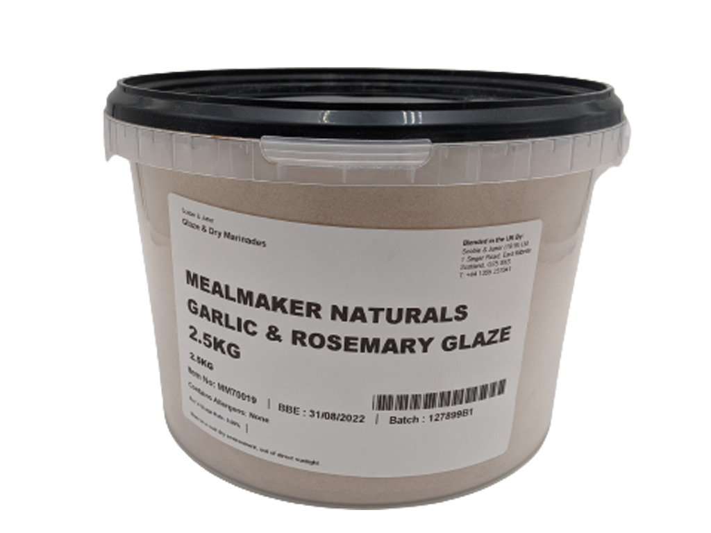MEALMAKER NATURALS GARLIC & ROSEMARY GLAZE 2.5KG