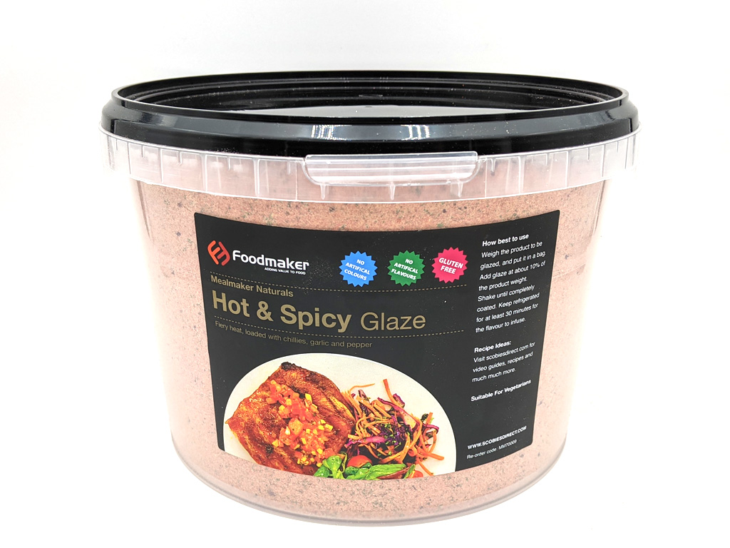 Hot & Spicy Glaze 2.5KG Pail