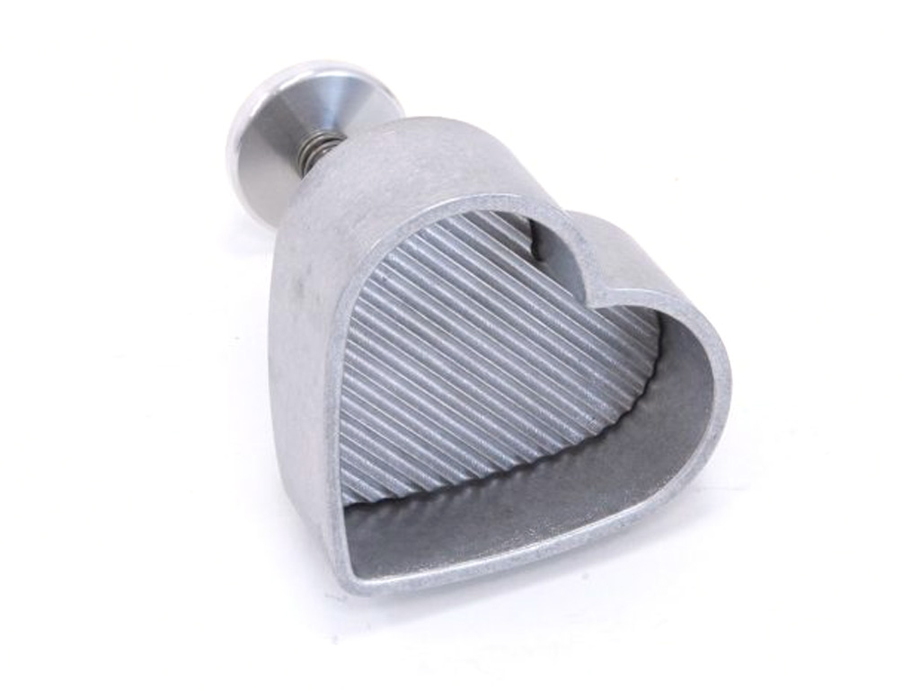 4" Burger Press   Heart Shape 100X85MM