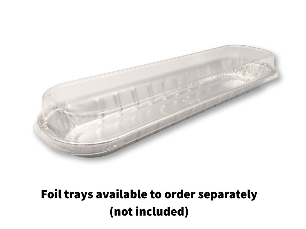 Lid For Foil Tapas Tray 1000 Per Box