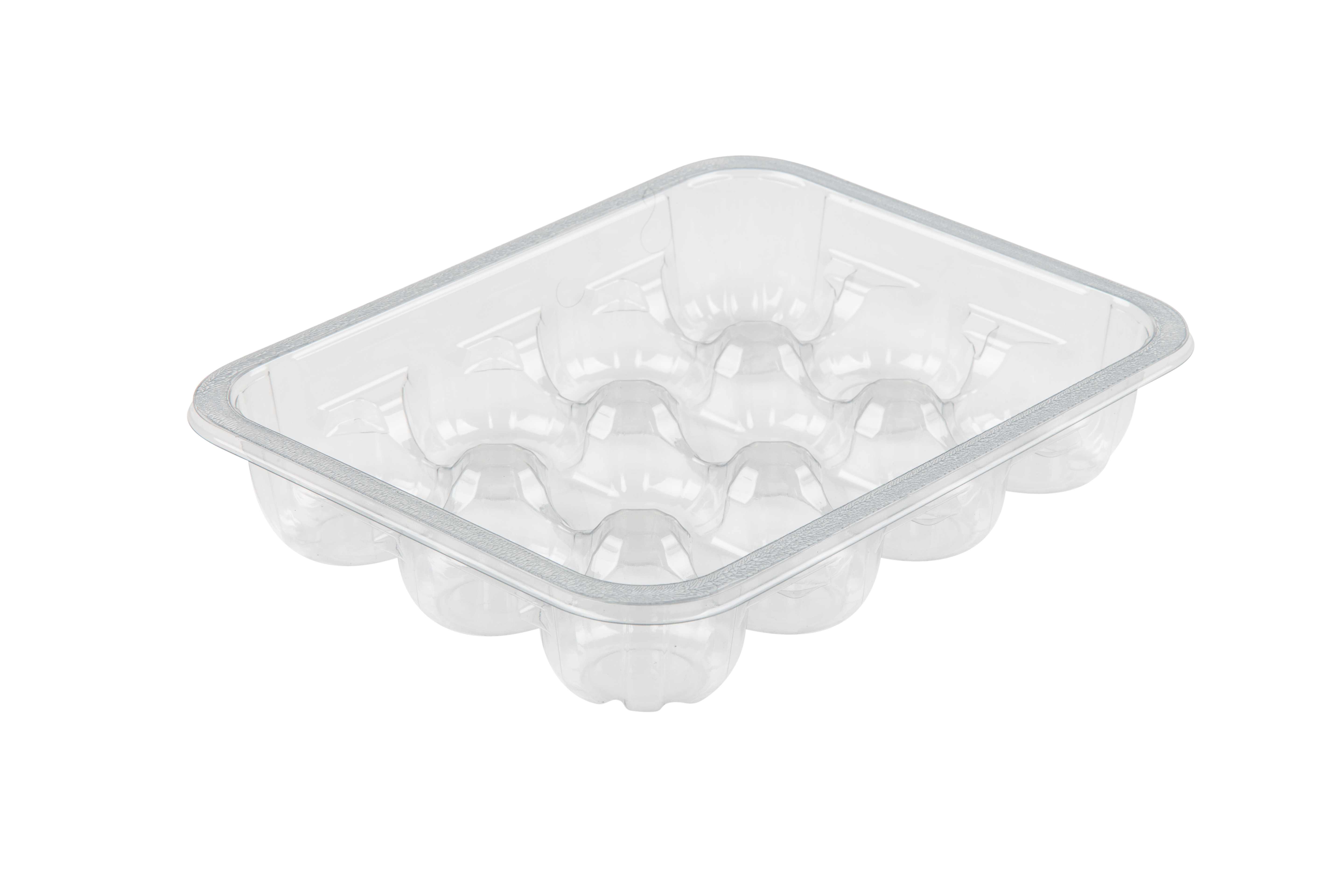 Meatball Tray Clr R2-37C1 Rpet/Pe 310 Trays/Pack
