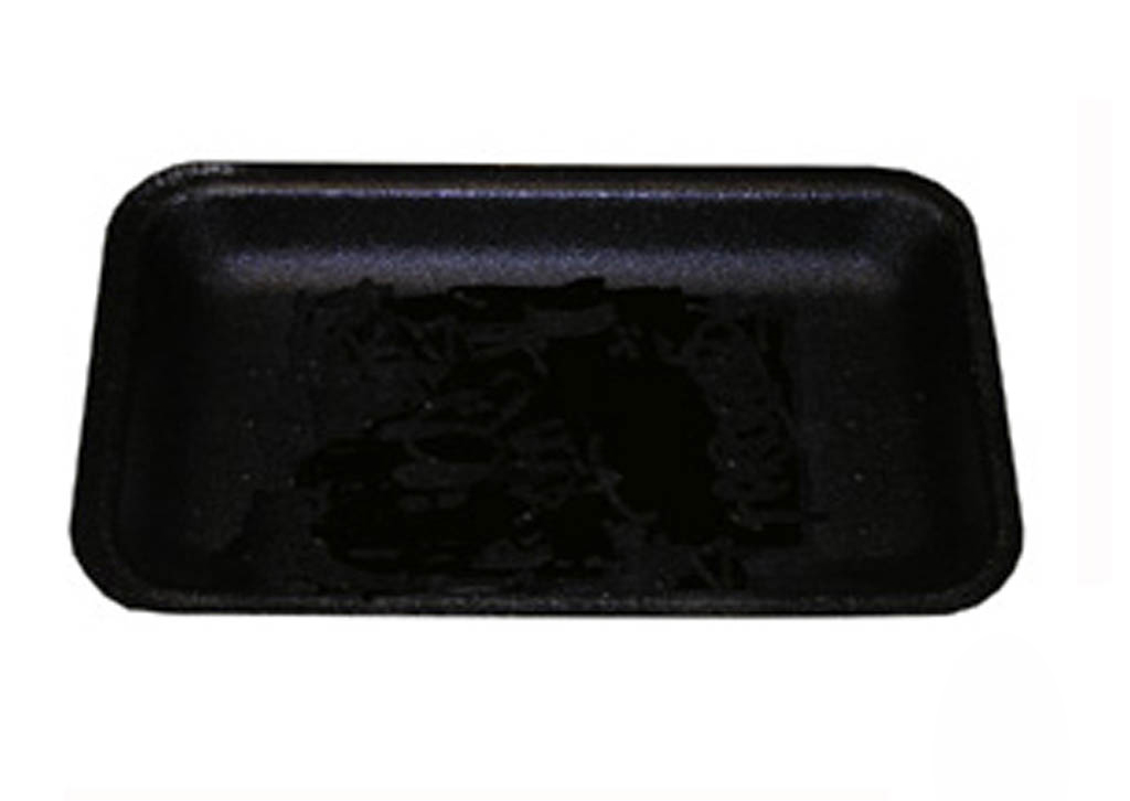 3D Black EPS Tray Regular 500/PACK