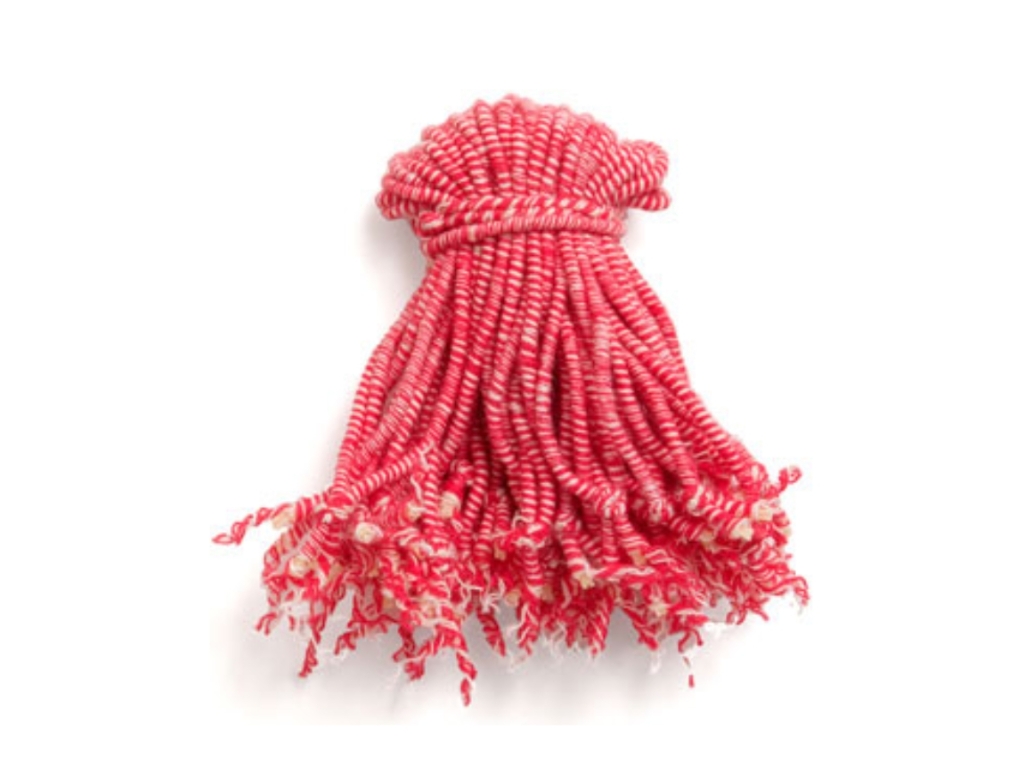 ELASTICATED MEAT TIES RED 5.5CM 5,000 PER BAG