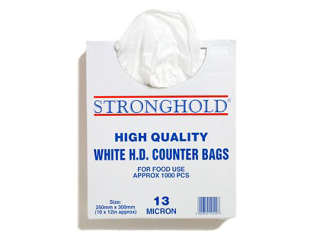 HD COUNTER BAG 10" X 12" 1000/BOX, 13 MICRON