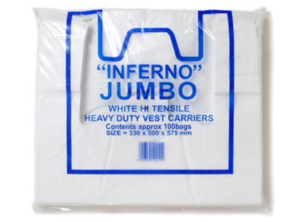 Turkey Carrier Bag 330 X 510MM 1000/BOX