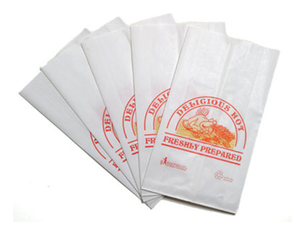HOT FOOD BAG,  7"x14" 500 / PACK