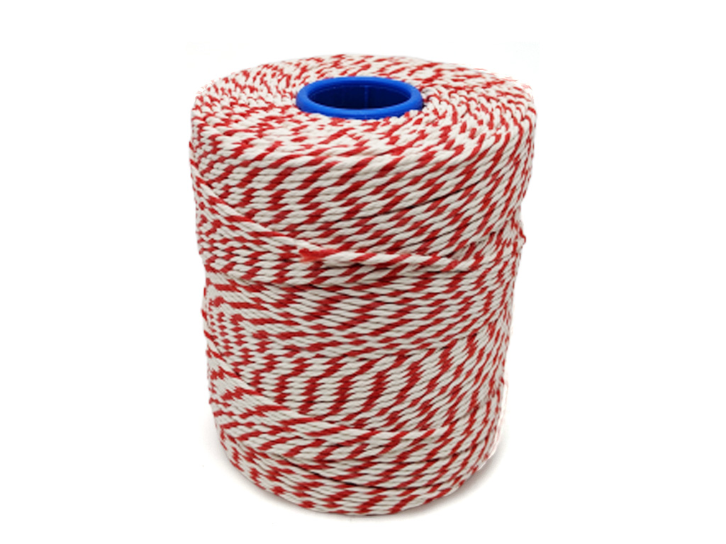 Butchers Red & White Rayon Twine String No 5