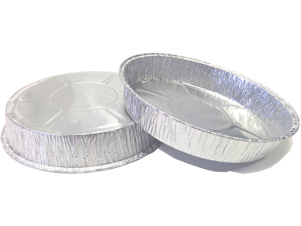 6" X 1" ROUND FOIL QUICHE DISH 900/BOX