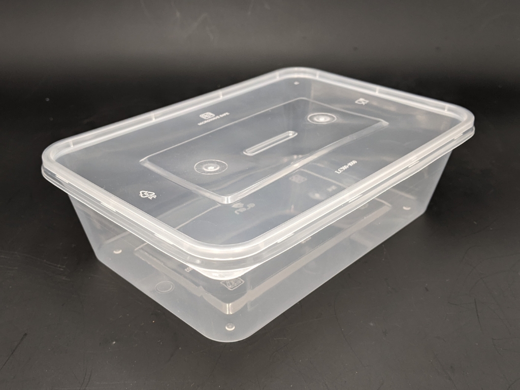 Microwaveable Container & Lid 750CC  250 Per Box