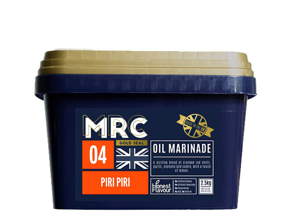 MRC GOLD SEAL PIRI PIRI MARINADE 2.5KG TUB